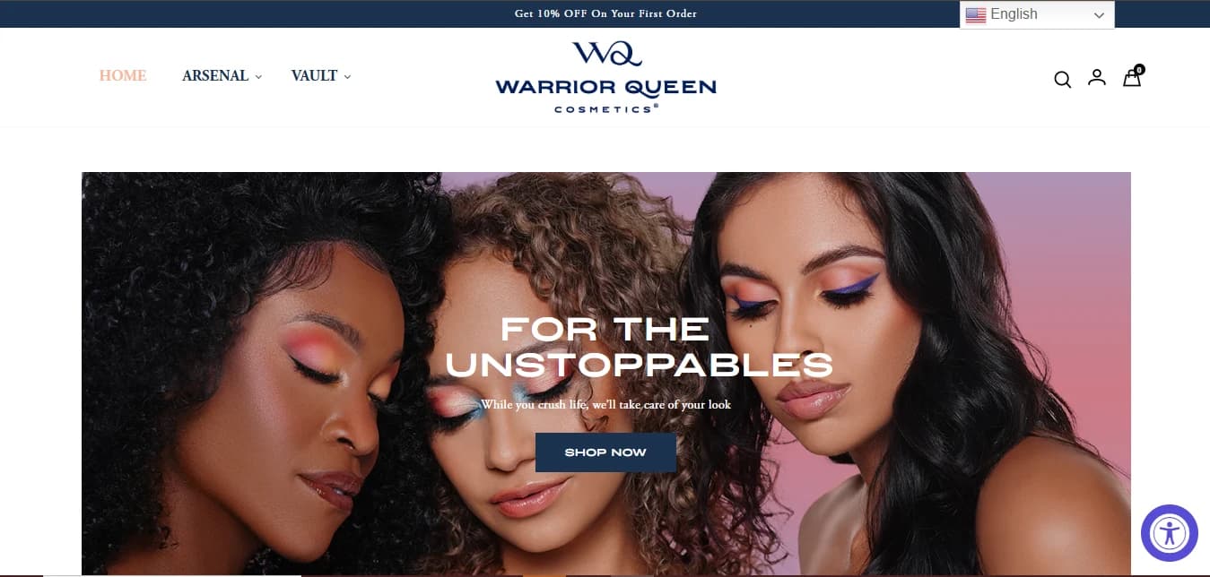 Warrior Queen Cosmetics