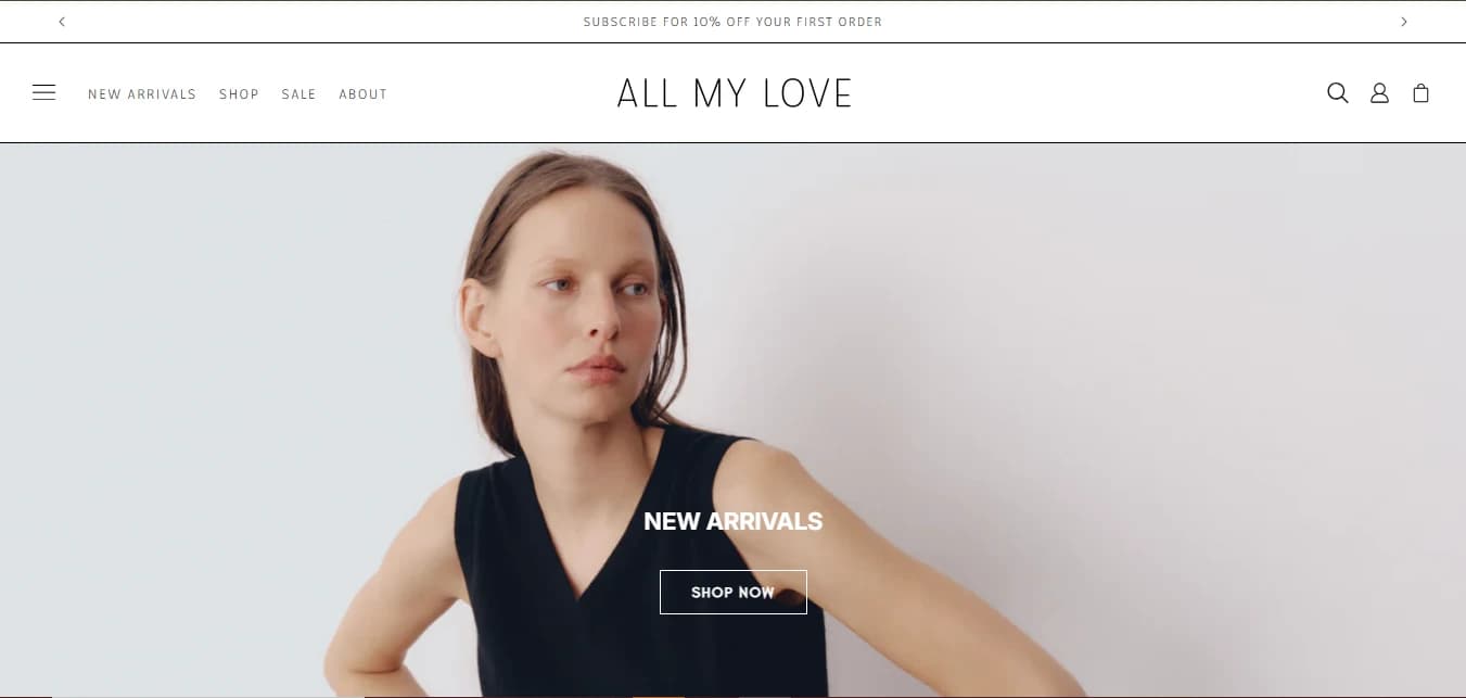 Shop All My Love