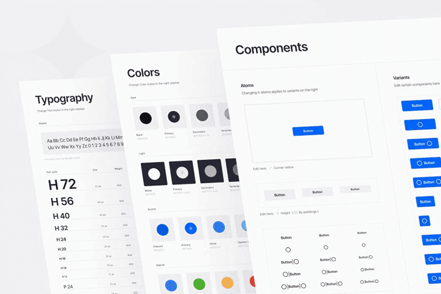 Design systems & component libraries