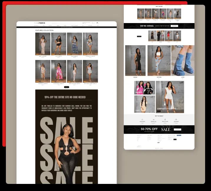 So Fierce Shop Online Store