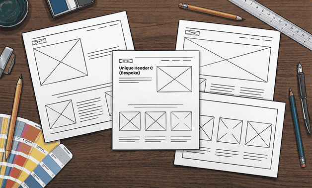Custom page layouts