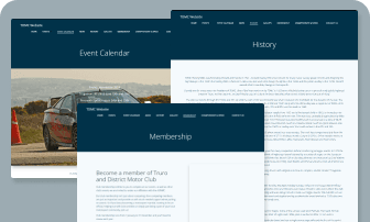 Custom page requirements