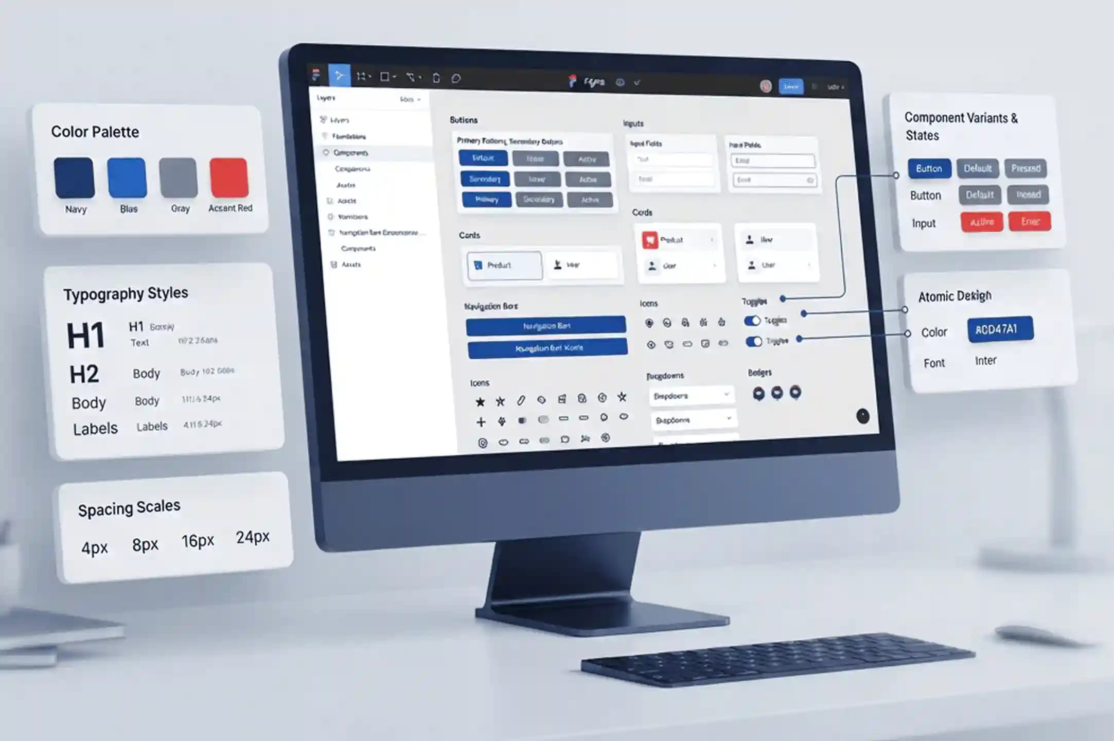 Design systems & component libraries